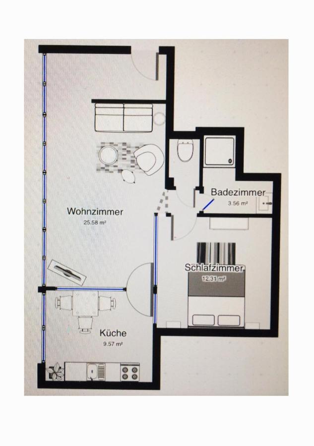 Apartment Bobbele Zentrum